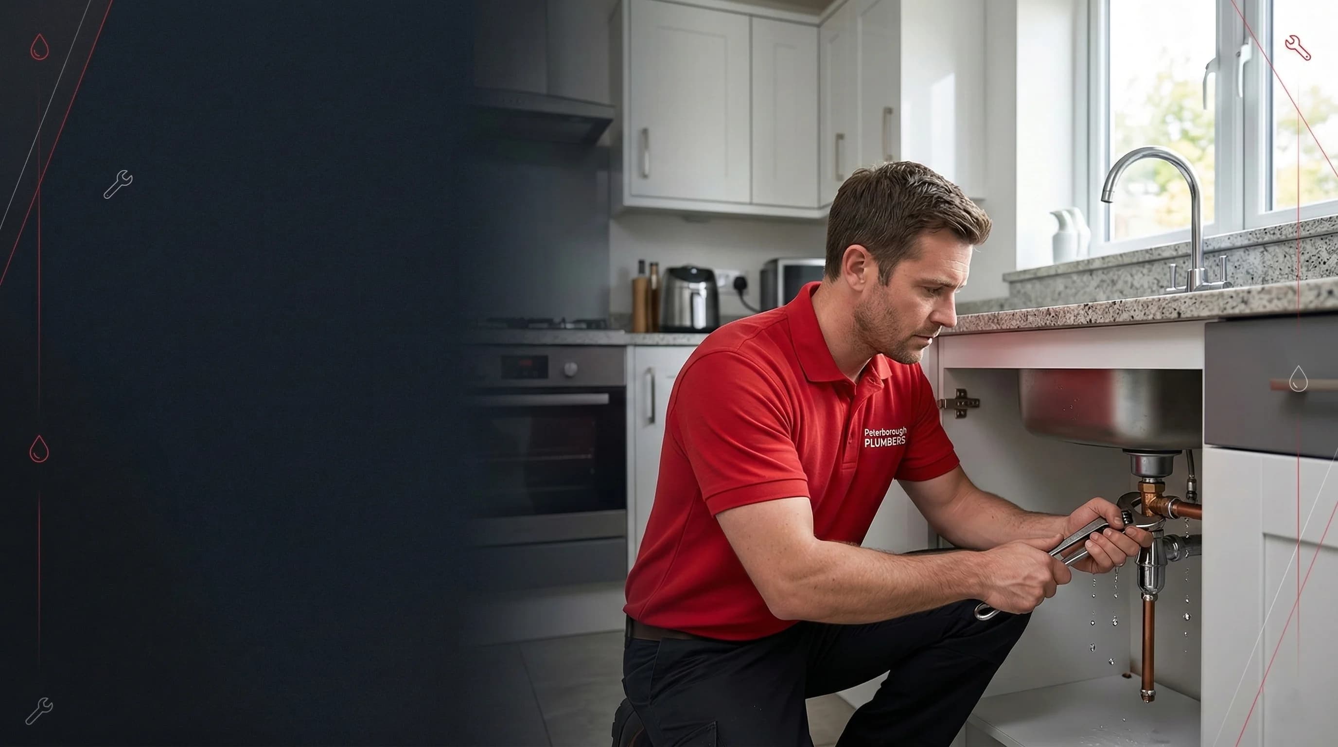 Emergency Plumber Service engineer serving Bretton, Peterborough