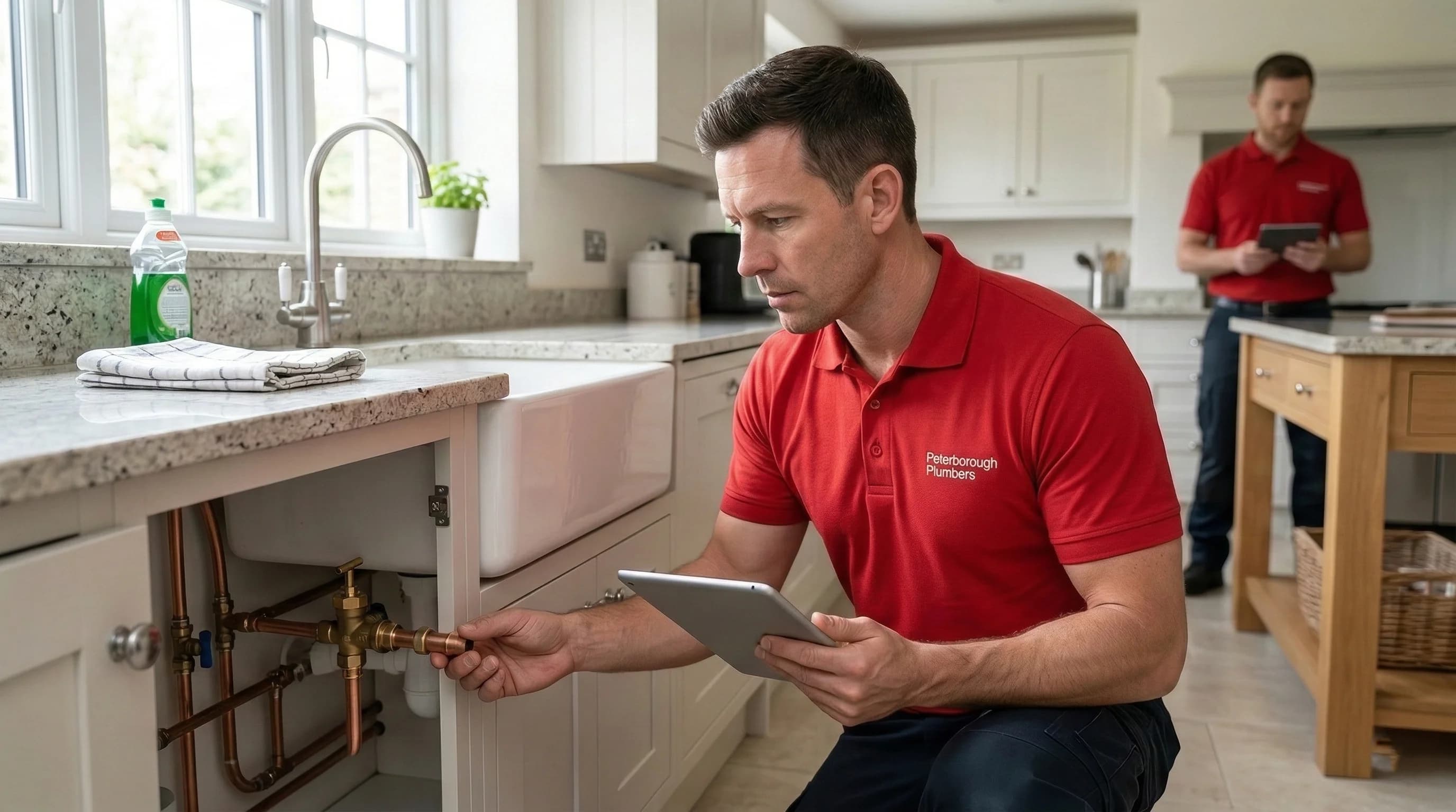 Pre-Purchase Plumbing Survey engineer serving Bourne, Peterborough